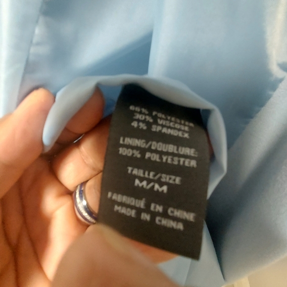 Light Blue Women's Coat - Picture 6 of 6
